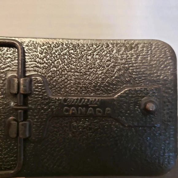 Century  Canada Asgrow Mens Advertising Copper toned Metal Belt Buckle. - Picture 3 of 4